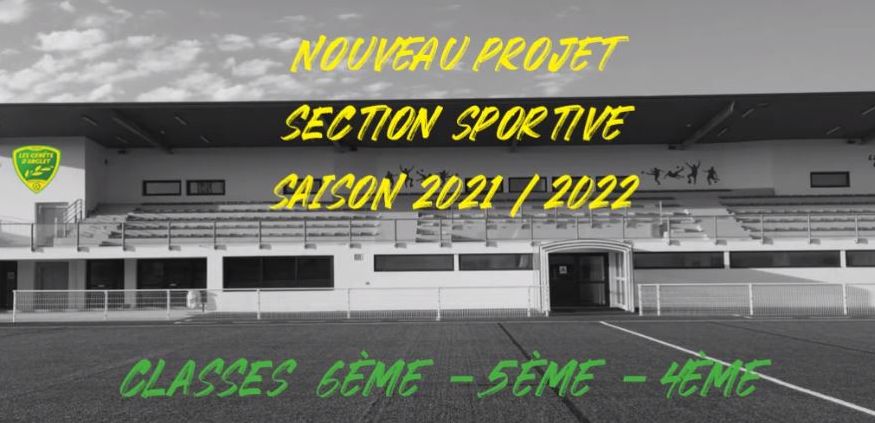 REUNION PRESENTATION NOUVEAU PROJET DE LA SECTION SPORIVE