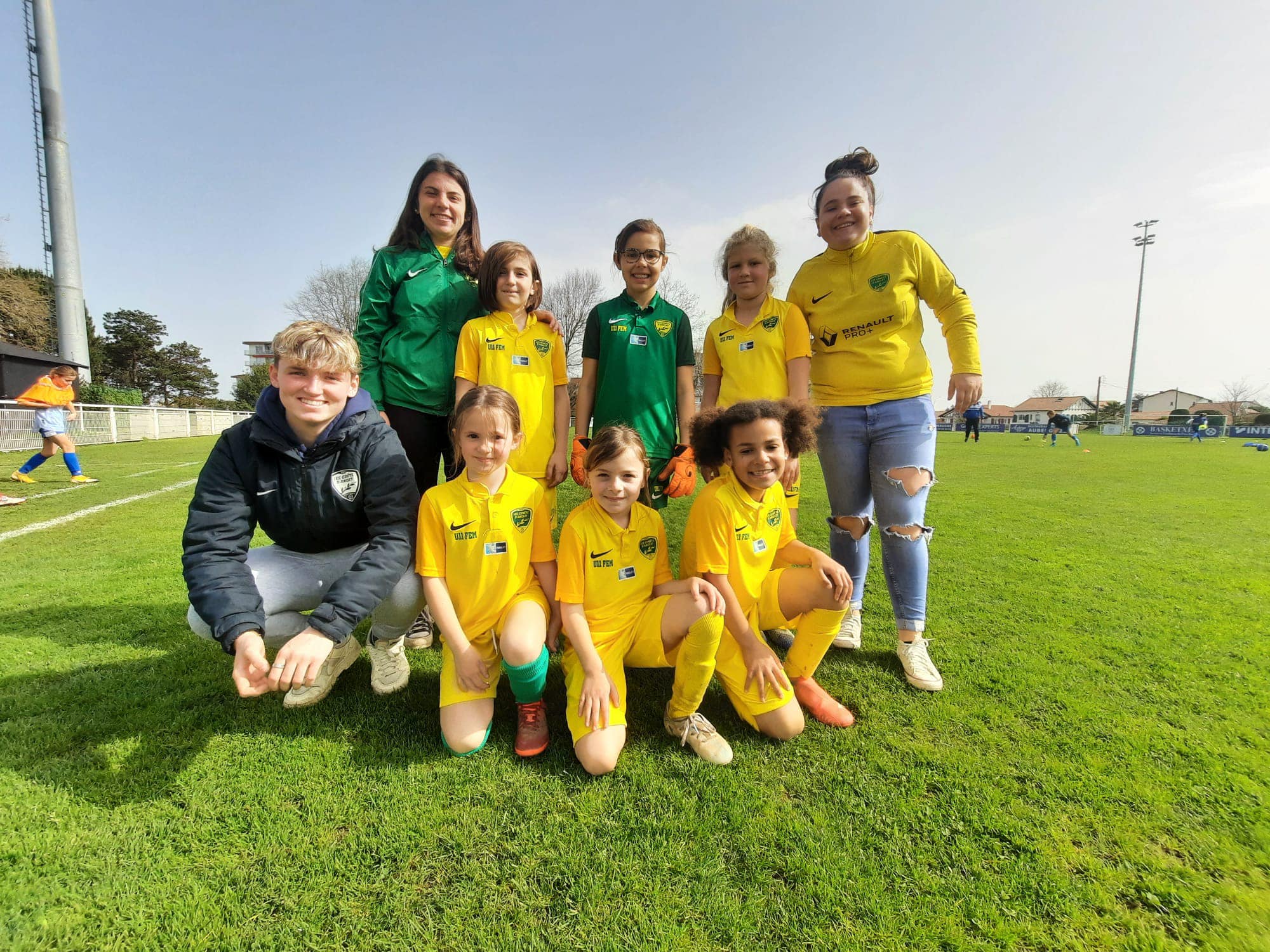 NOS U10 FEMININES A LA JA DE BIARRITZ