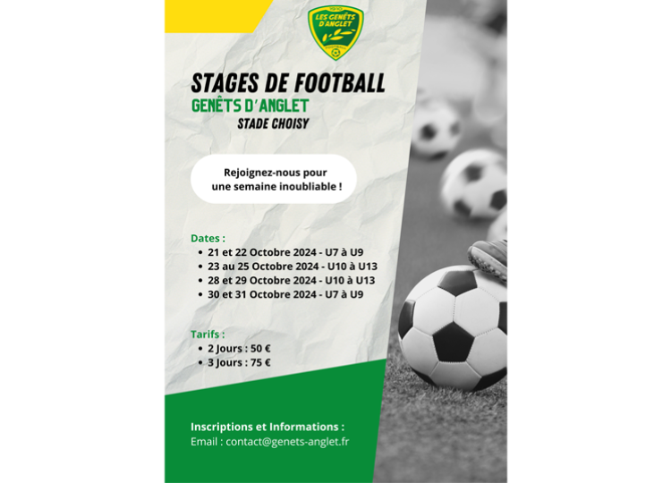 STAGE DE FOOT