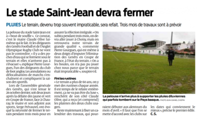 LE STADE SAINT JEAN DEVRA FERMER