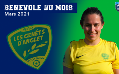 AURELIE DESIGNEE BENEVOLE DU MOIS !!!