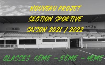 REUNION PRESENTATION NOUVEAU PROJET DE LA SECTION SPORIVE