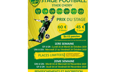 STAGE DE FOOTBALL